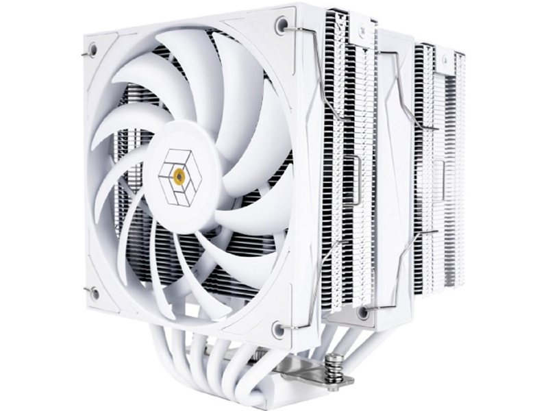 Thermalright Кулер Royal Knight 120 White LGA115X/1200/1700/1851/2011/2066 (2x120mm PWM Fan, медное основание, 6 тепл. трубок 6мм) / TRRK120W