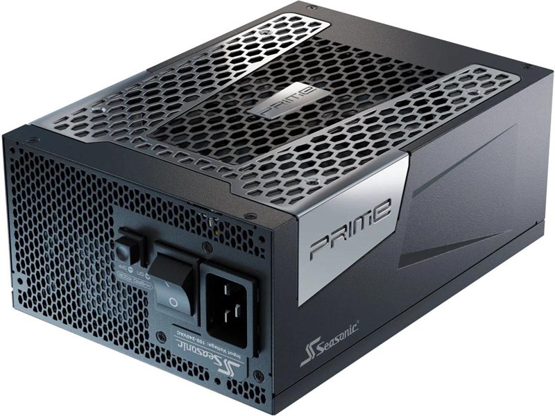 Блок питания Seasonic ATX 1300W Prime TX-1300 80+ titanium (20+4pin) APFC 135mm fan 18xSATA Cab Manag RTL