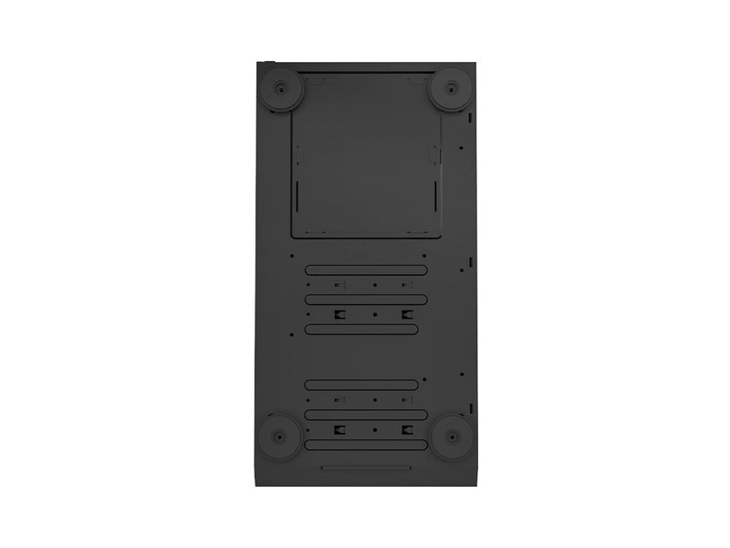 Корпус без блока питания/ Case PCCooler IE200 BK, Midi-Tower, TG, 1x120mm ARGB, 1xUSB-A 3.0 + 2xUSB-A 2.0, E-ATX, ATX, mATX, mITX Black