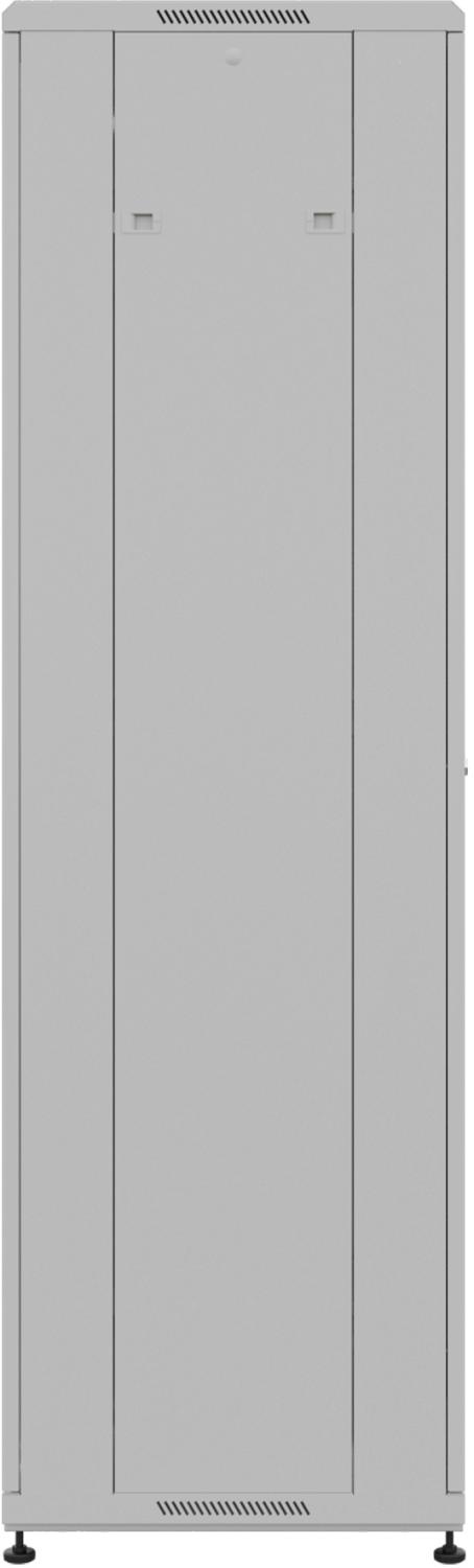 Шкаф коммутационный NTSS Премиум (NTSS-R22U6060GS) напольный 22U 600x600мм пер.дв.стекл металл 900кг серый 510мм 47.4кг 1102мм IP20 сталь
