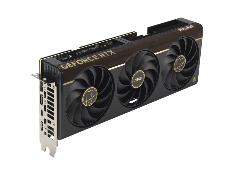 Видеокарта ASUS RTX5080 PROART OC 16GB GDDR7 256bit Type-C(DP) 2xDP HDMI 3FAN RTL (PROART-RTX5080-O16G)