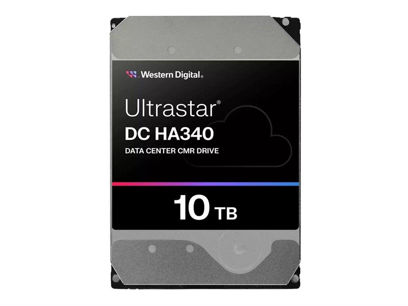 Жесткий диск Western Digital Ultrastar DC HA340 HDD 3.5" SATA 10Тb, 7200rpm, 512MB buffer, 512e (0B47062), 1 year
