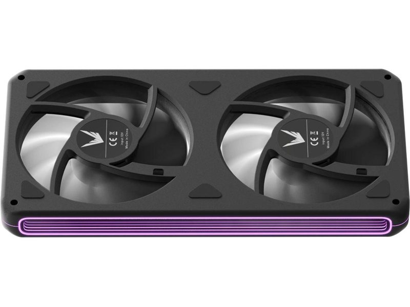 Вентилятор для корпуса Formula Air Fusion 2 ARGB 120х120x28 черный 4-pin 33.46дБ (упак.:2шт) (AIR FUSION 2 BK) Ret