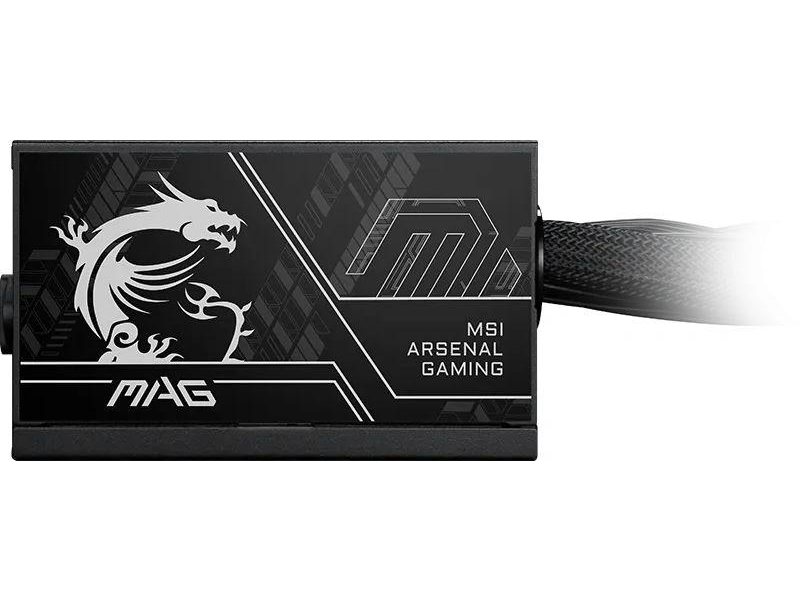 Блок питания MSI ATX 750W MAG A750BN PCIE5 II 80+ bronze (20+4pin) APFC 120mm fan 3xSATA RTL