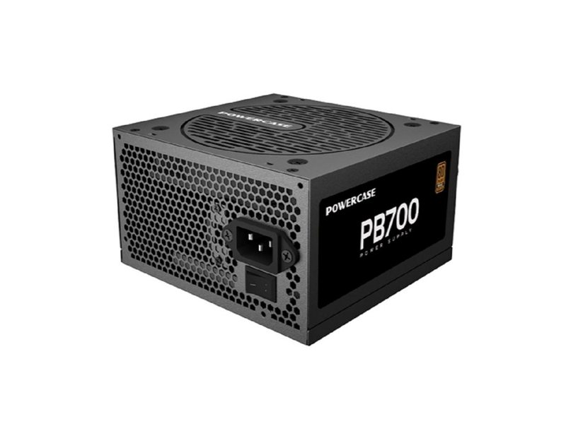 Powercase PB700 (80 Plus Bronze, ATX 2.31, 700W, APFC, DC-DC, 120mm Fan) / PS-700B-DC
