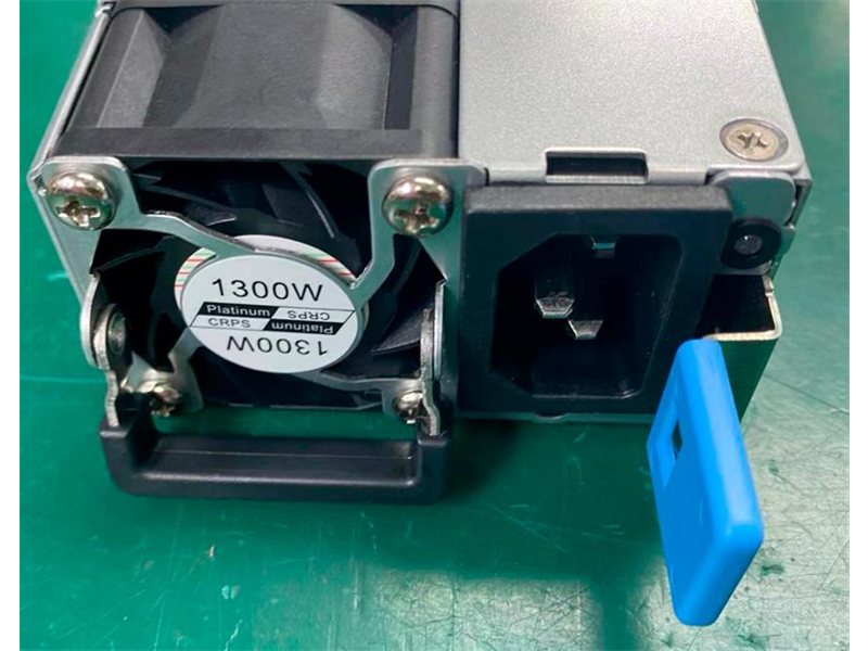 Блок питания серверный/ Server power supply Qdion Model U1A-D1300-L P/N:99MAD11300I1170114 CRPS 1U Module 1300W Efficiency 80 Plus Platinum, Gold Finger (option), Cable connector: C14