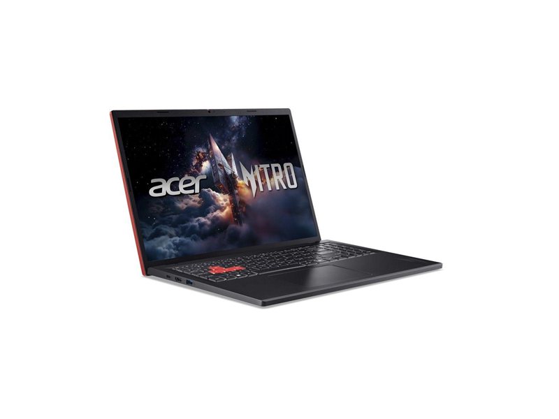 Ноутбук Acer Nitro Lite 16 NL16-71G-7227 Intel Core i7-13620H/16Gb (D5)/SSD512Gb/RTX4050 6Gb (45W)/16"/IPS/WUXGA/1920x1200/165Hz/NoOS/RJ-45/Black/1.95kg