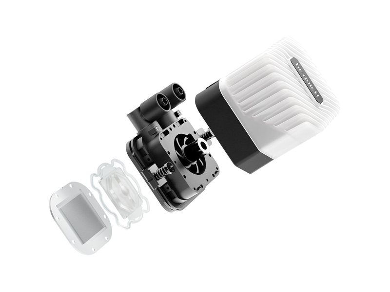 Водяное охлаждение для процессора/ Water Cooling System be quiet! LIGHT LOOP 360mm (250W, 360mm, Black, ARGB/ Fans: 3x120mm, 61.8CFM, 36.8dBA, 2100RPM/ Pump 2900RPM, Rad thickness 27mm/ S: 1851, 1700, 1200, 115X, AM5, AM4)