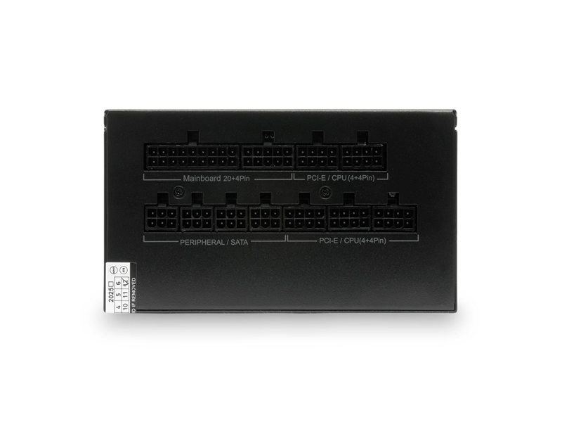 Блок питания/ Power Supply HSPD, 1000W 80+ Gold (ATX, 2.52, Full modular, 1x24(20+4)pin mesh 550mm, 1xCPU*2 8(4+4)pin 650+150mm, 2xPCIe*2 8(6+2)pin 500+150mm, 2xSATA*3 450+150+150mm, 1xMOLEX4pin*3 450+150+150mm , Active, 120x120mm, 150x140x86mm, APFC, OVP