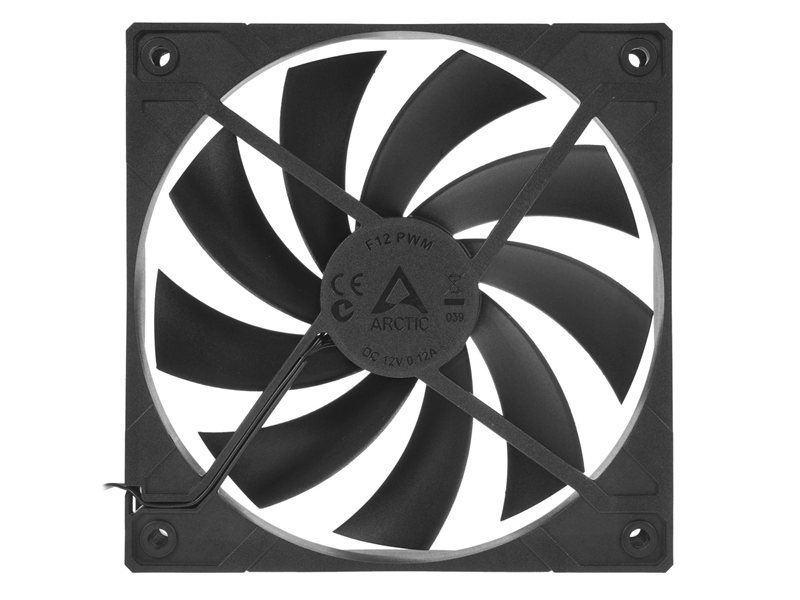 Case fan ARCTIC F12 PWM (Black) - retail (ACFAN00203A)