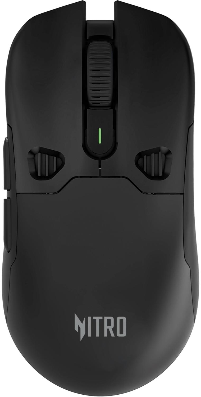 Мышь Acer Nitro OMR404 черный оптическая 6400dpi беспров. BT/Radio USB 6but (ZL.MCEEE.02T)