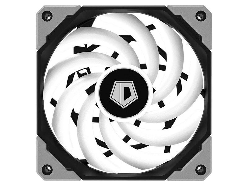 Вентилятор для корпуса ID-COOLING NO-12015-XT-ARGB 120x120x15мм (40шт./кор, PWM, Low Noise, супер-тонкий, ARGB, резиновые углы, черный, 500-2000об/мин) BOX