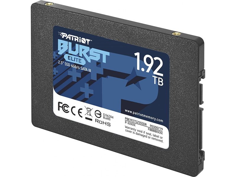 Накопитель SSD SATA 2.5" 1.92TB BURST E PBE192TS25SSDR PATRIOT