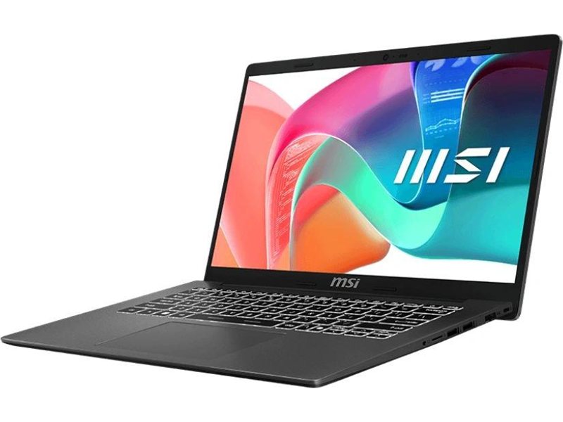 Ноутбук MSI Modern 14 F1MG-499RU Core 5 120U 16Gb SSD512Gb Intel Graphics 14" IPS FHD (1920x1080) Windows 11 Pro grey WiFi BT Cam (9S7-14S111-499)