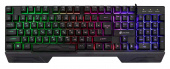 Клавиатура Оклик 709G черный USB for gamer LED (1788144) кабель 1.8м