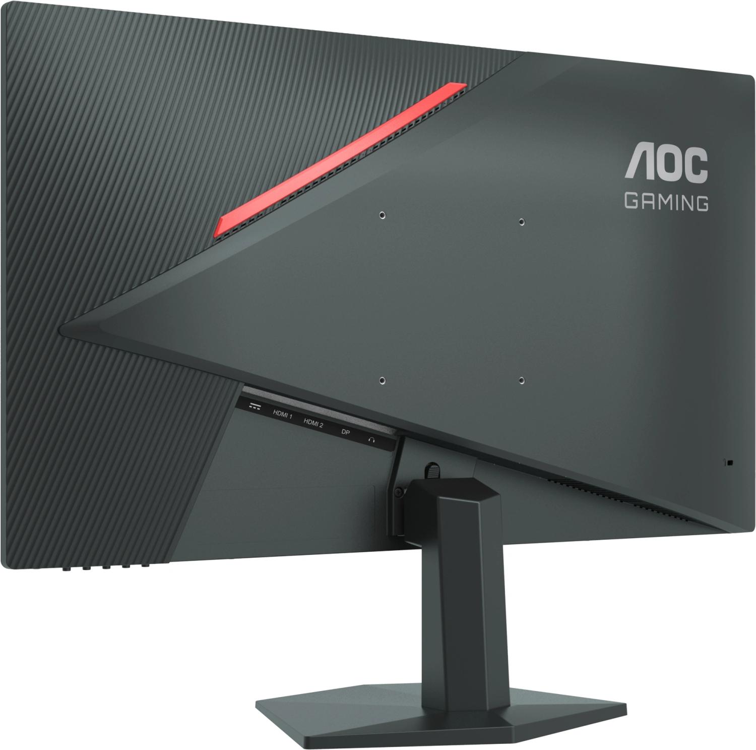 Монитор AOC 23.8" 24G10ZNE черный/красный VA 16:9 HDMI M/M матовая 300cd 1920x1080 180Hz DP FHD 3.3кг