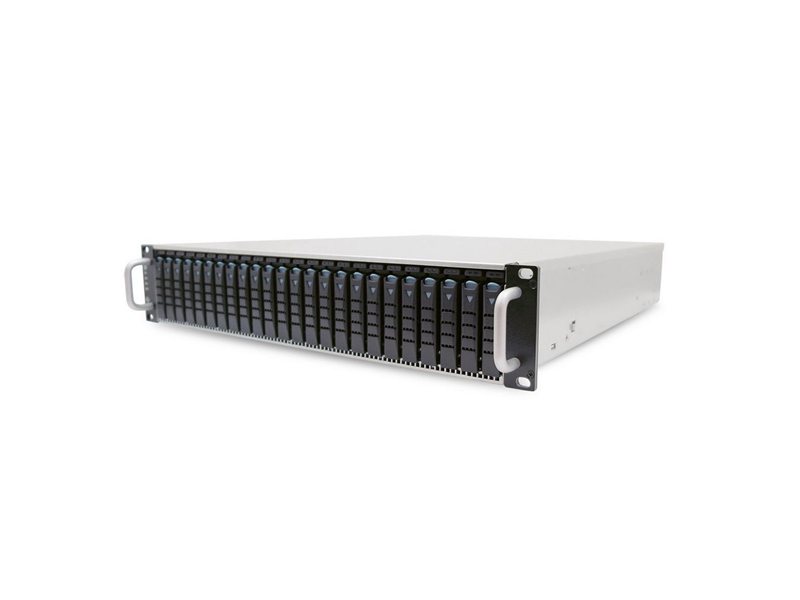 Корпус AIC J2024-02-03X_XJ1-20242-07 J2024-02, 2U, 24xSATA/SAS HS 2,5" bay, hot swap JBOD, 2xSAS 12G expander with 3xSFF-8644, 2xBMC, 549W 1+1 redundant 80+ Platinum, w/o rails, w/o bezel