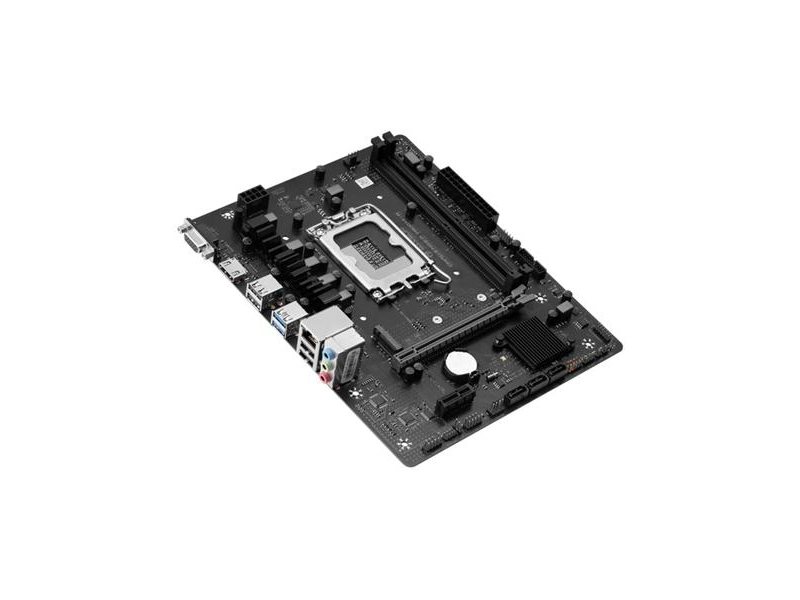 Материнская плата MAXSUN MS-Challenger H610M-R V2, LGA1700, H610, 2*DDR4, 3*SATA3, 1*M.2, USB 3.2, USB 2.0, 1*PCIEx16, 1*PCIEx1, VGA+HDMI, mATX