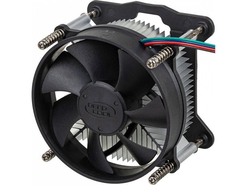 Устройство охлаждения(кулер) Deepcool CK-11508 PWM Soc-1151/1200 черный 4-pin 17-30dB Al 65W 245gr Ret (DP-ICAS-CK11508-P)