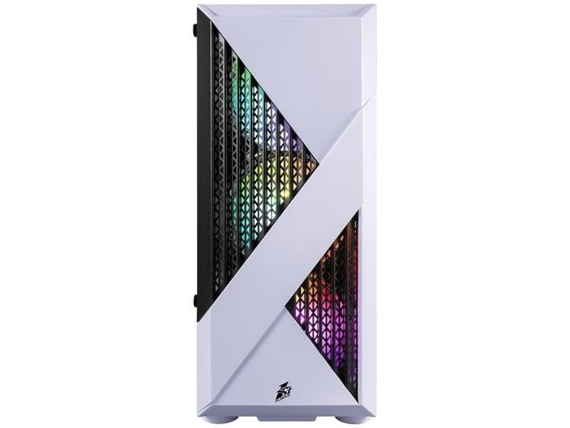 1STPLAYER FIREROSE F3-A White / ATX, TG / 4x120mm LED fans inc. / F3-A-WH-4F1