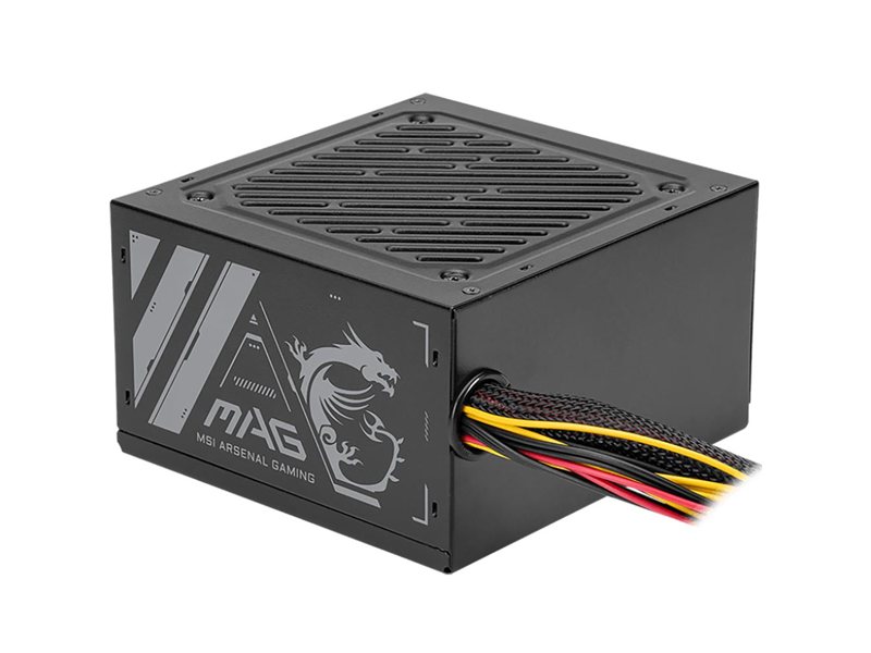 Блок питания ПК MSI MAG A500N-H 500W, Non-Modular