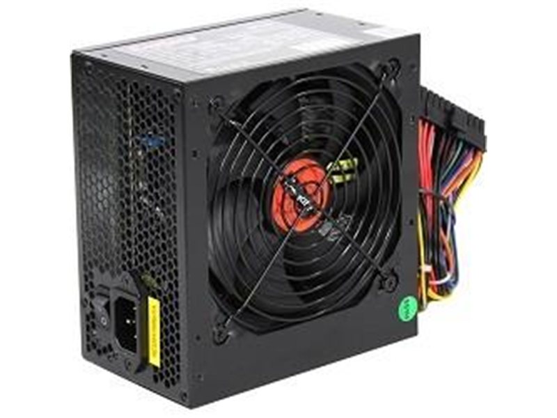 Exegate EX259609RUS Блок питания 700W Exegate XP700, ATX, black, 12cm fan, 24p+(4+4)p, 6/8p PCI-E, 4*SATA, 2*IDE, FDD