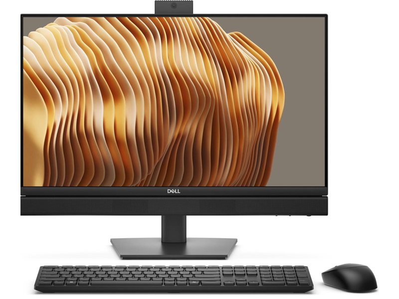 Моноблок Dell Pro 24 QC24250 23.8" Full HD Core Ultra 5 235 (3.4) 16Gb SSD1Tb Graphics CR Windows 11 Pro GbitEth WiFi BT 160W клавиатура мышь Cam темно-серый 1920x1080