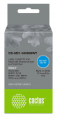 Картридж ленточный Cactus CS-M21-500595WT черный на белом 12.7x6.4 для Brady BMP21-PLUS, BMP21-LAB