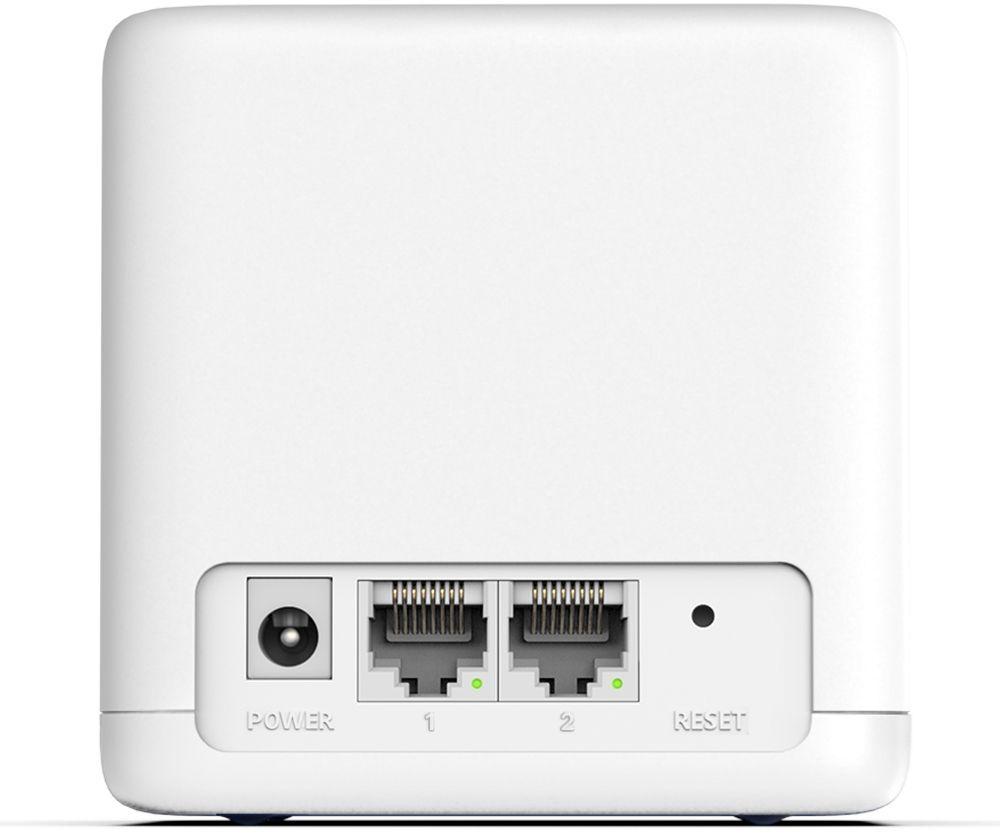 Бесшовный Mesh роутер Mercusys Halo H30G (HALO H30G(3-PACK)) AC1300 10/100/1000BASE-TX белый (упак.:3шт)