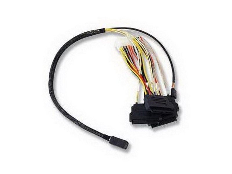Кабель Amphenol RHS36-4819, ( HDmSAS SFF8643 to 4*SAS SFF8482 internal cable), 75cm