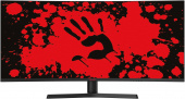 Монитор Bloody 34" MN340W черный VA LED 1ms 21:9 HDMI M/M матовая HAS Piv 300cd 178гр/178гр 3440x1440 180Hz G-Sync FreeSync DP UW USB 5.7кг