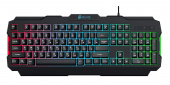 Клавиатура Оклик 757G HW2 черный USB for gamer (1790295) кабель 1.8м