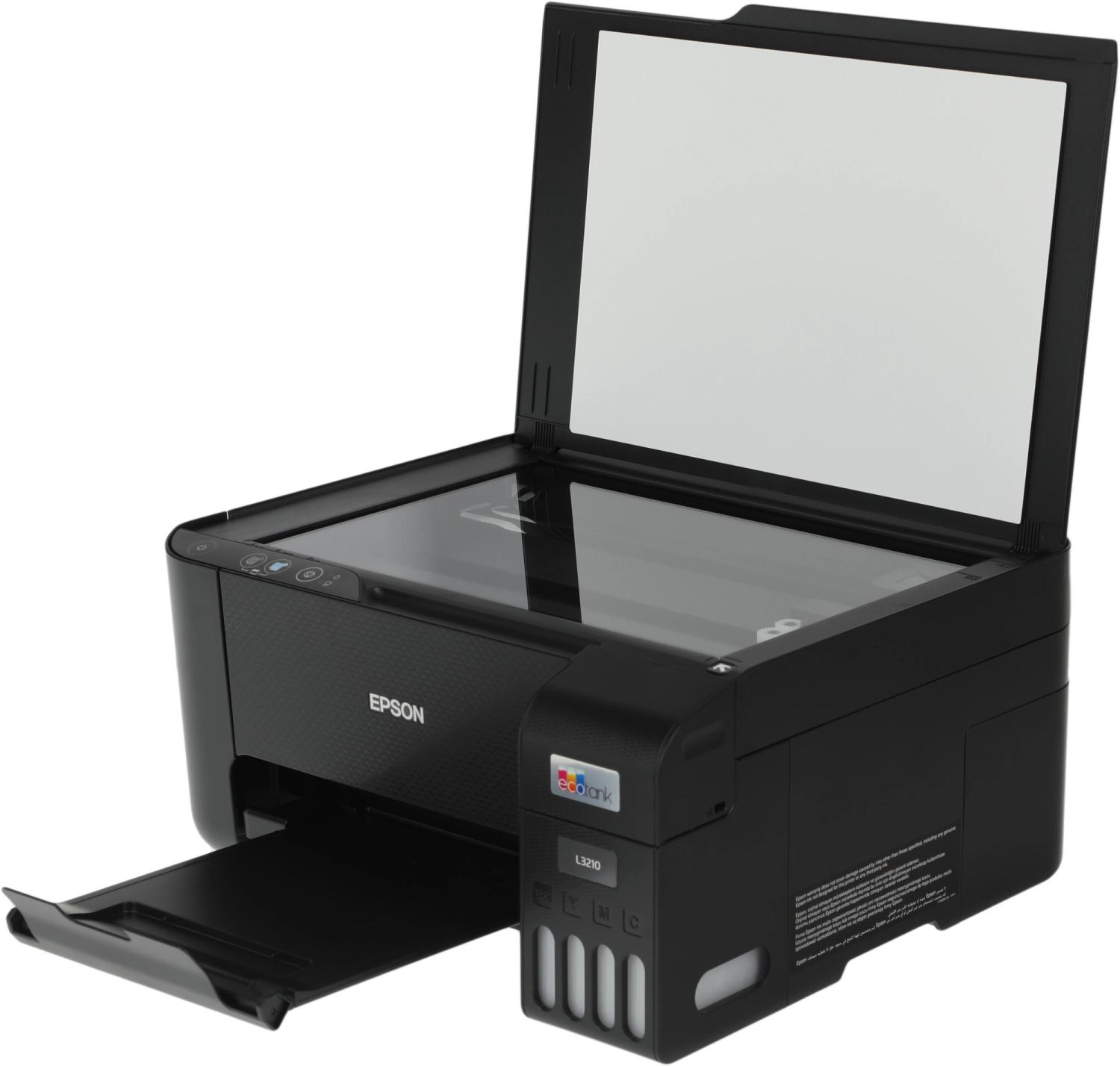 МФУ струйный Epson EcoTank L3210 (103) (C11CJ68405/C11CJ68403) A4 черный