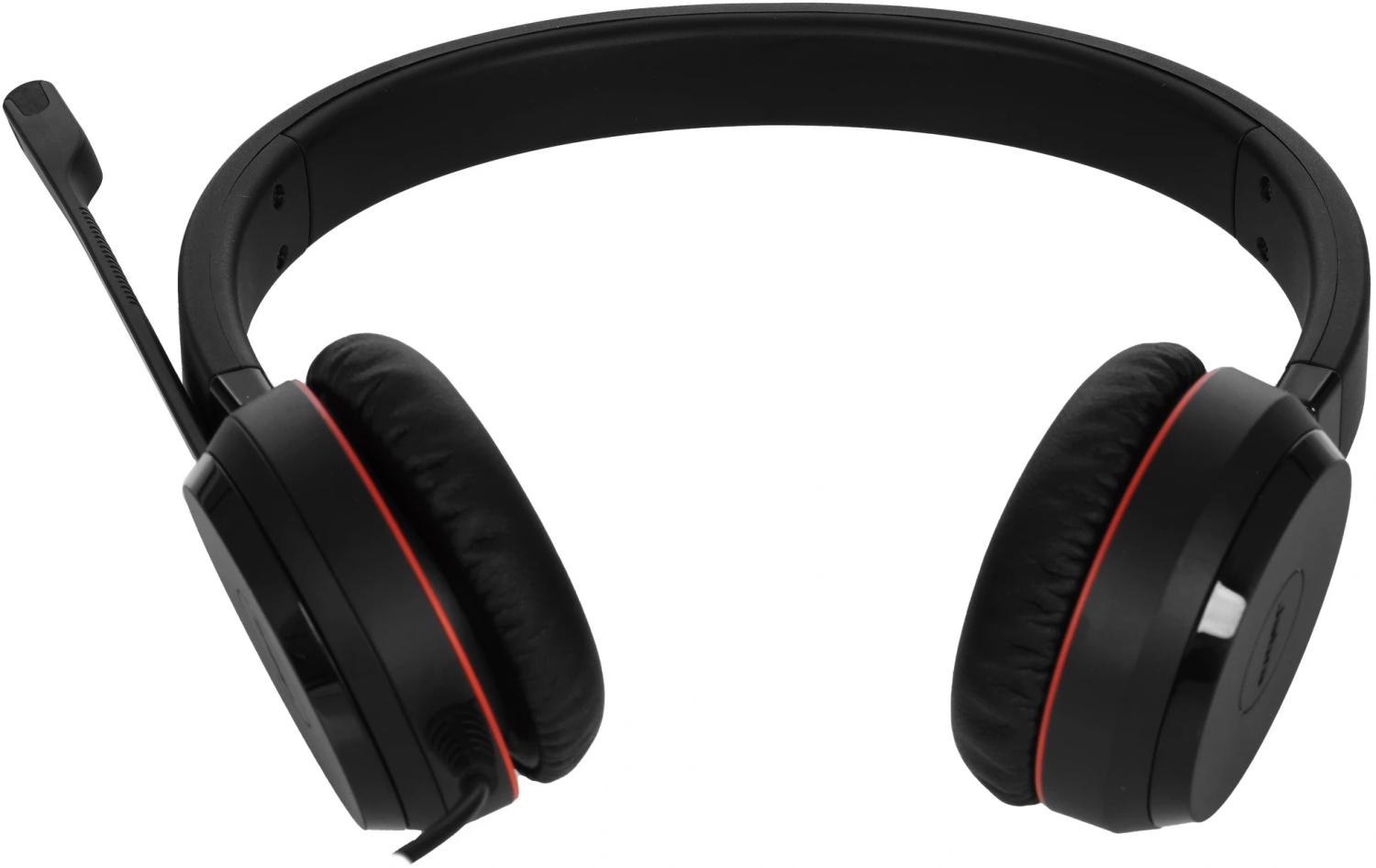 Наушники с микрофоном Jabra Evolve 20 SE черный 2м накладные USB оголовье (4999-823-369)