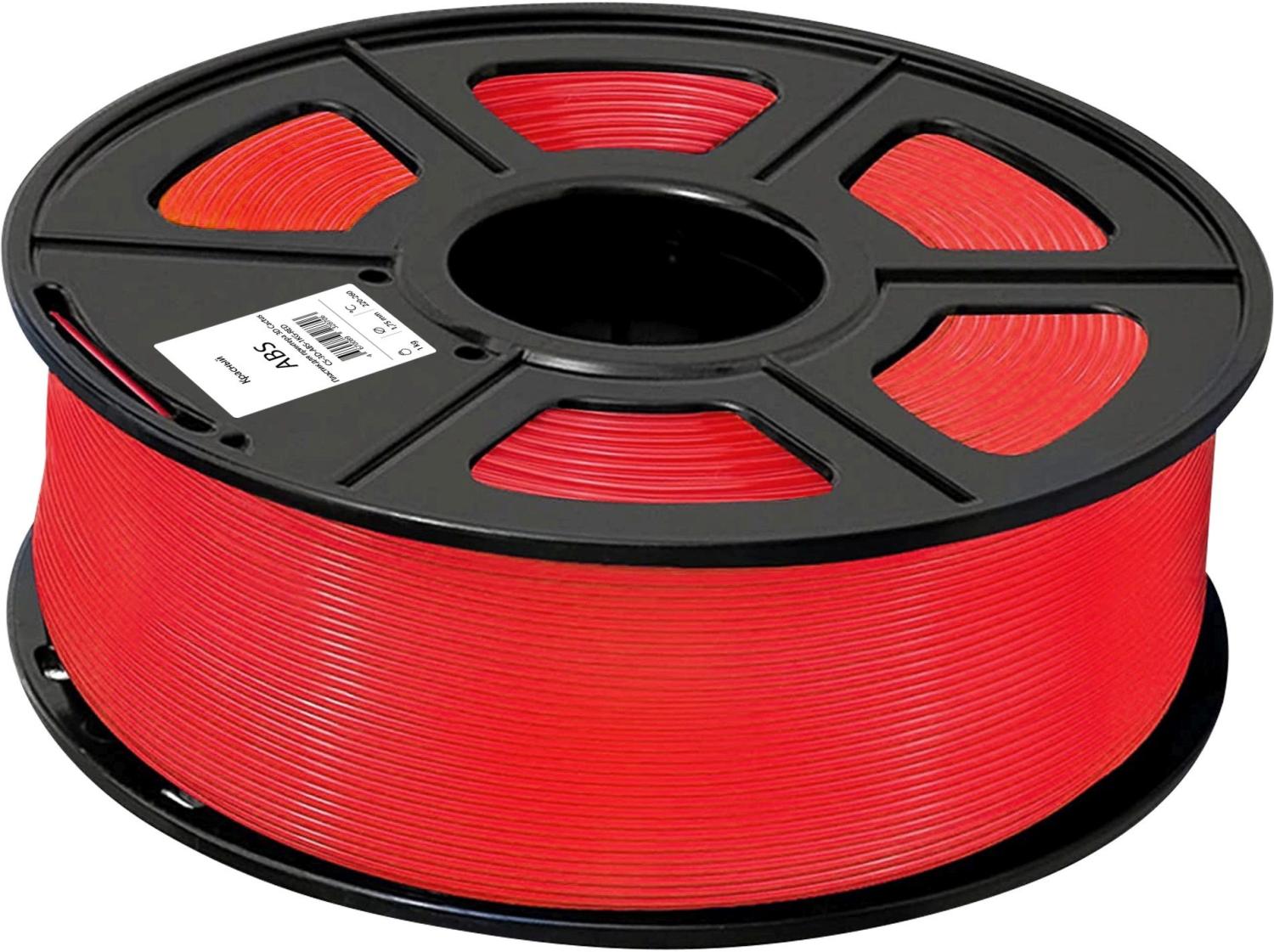 Пластик для принтера 3D Cactus CS-3D-ABS-1KG-RED ABS d1.75мм 1кг L386м 1цв.