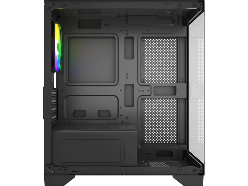 Корпус Accord ACC-350-02B черный без БП mATX 7x120mm 1xUSB2.0 1xUSB3.0 audio bott PSU