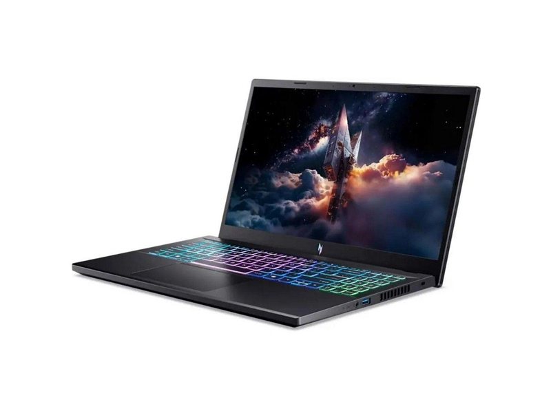 Ноутбук Acer Nitro V15 ANV15-A31 AMD Ryzen 7 170/16Gb (D5)/SSD512Gb/RTX5050 8Gb/15.6"/IPS/FHD/1920x1080/165Hz/NoOS/RJ-45/Black/2.1kg