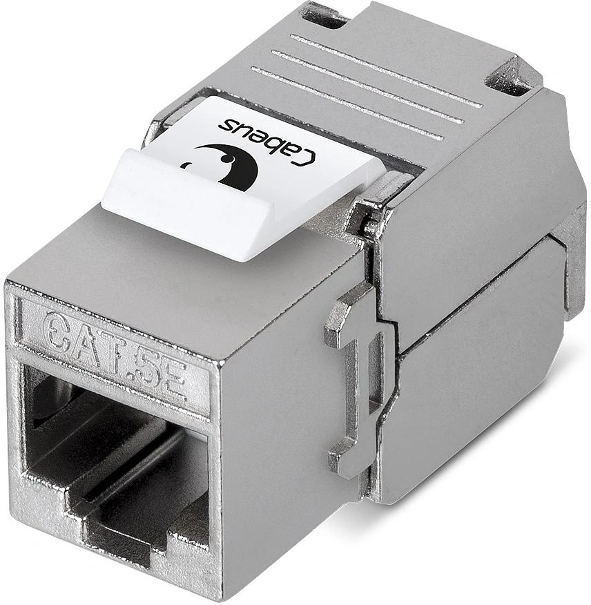 Модуль Cabeus KJ-RJ45-CAT.5E-SH-180-TOOLLESS информ. Keystone RJ45 кат.5E бронз.