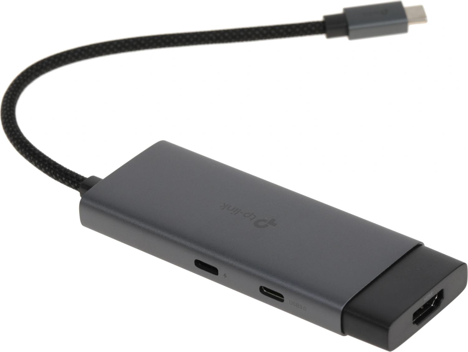 Разветвитель USB-C TP-Link UH5020C 2порт. серый