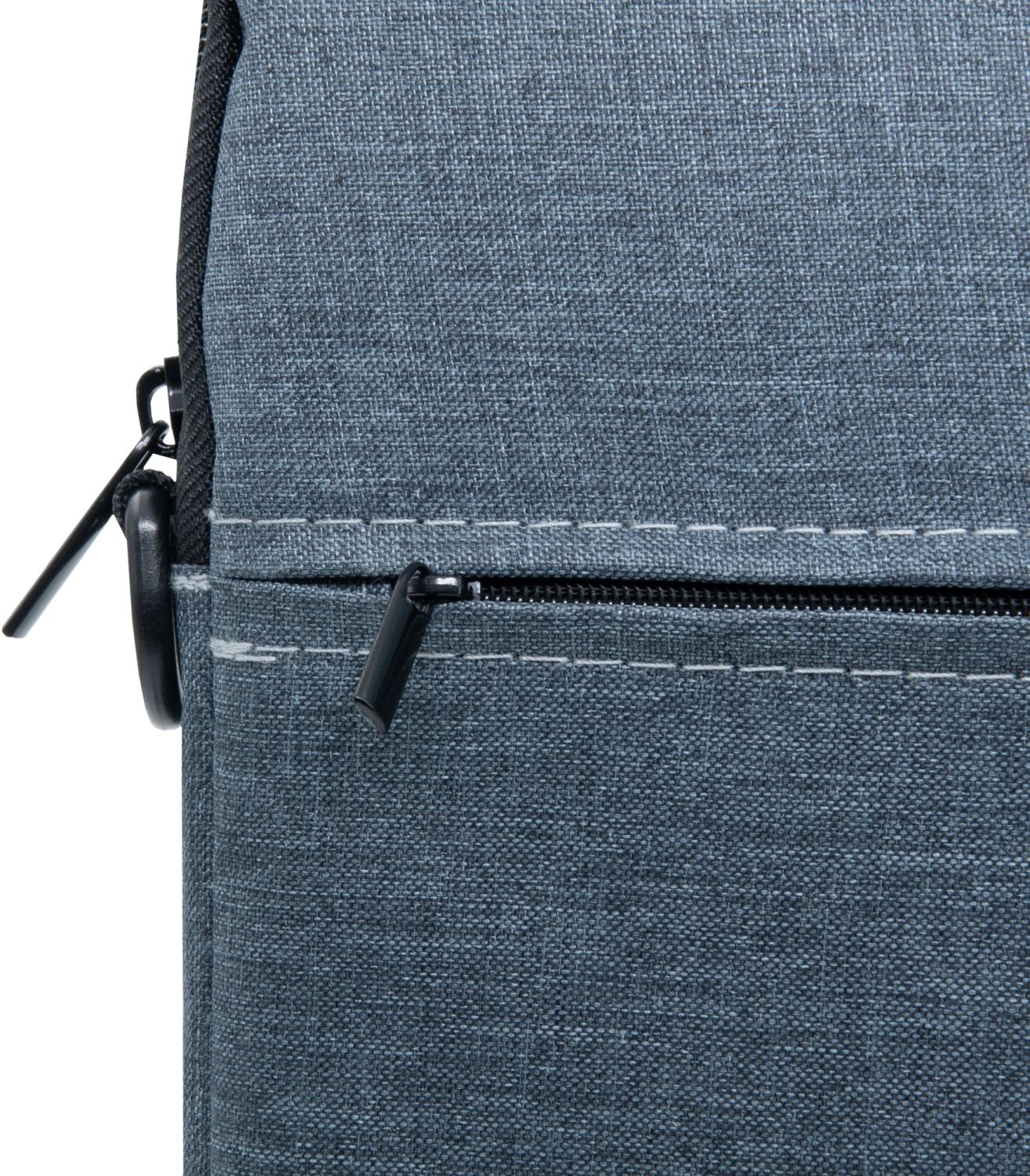 Сумка для ноутбука 15.6" Portcase KCB-165 Grey серый нейлон/полиэстер
