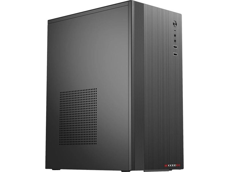 Корпус Accord ACC-M802 черный без БП mATX 1x80mm 1x120mm 1xUSB2.0 1xUSB3.0 audio bott PSU