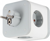 Сетевой разветвитель Buro BU-PW3UC-W (3 розетки) белый (коробка)