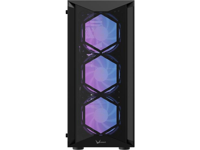 Корпус Formula V Line Air Power G1 Black, ATX, USB3.0*1, USB2.0*2, FRONT 3x120mm ARGB, REAR 1x120mm ARGB