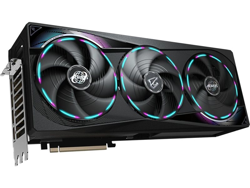 Видеокарта Gigabyte PCI-E GV-N5080AORUS M-16GD 1.0 NVIDIA GeForce RTX 5080 16Gb 256bit GDDR7 2805/30000 HDMIx1 DPx3 HDCP Ret