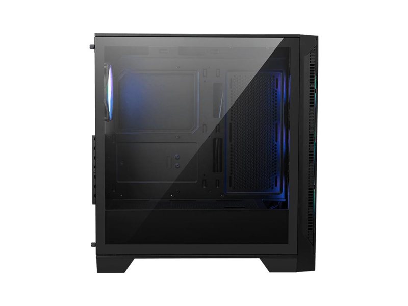 Корпус ПК без блока питания/ Case MSI MAG FORGE 320R AIRFLOW, Midi-Tower, TG, 4x120mm ARGB, 2xUSB 3.2, ATX, mATX, mITX Black