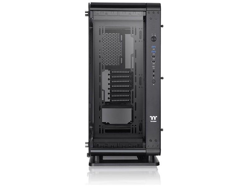 Корпус Thermaltake Core P6 TG черный без БП ATX 13x120mm 8x140mm 2xUSB2.0 2xUSB3.0 audio bott PSU