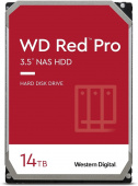 Жесткий диск/ HDD WD SATA3 14Tb Red Pro for NAS 7200 512Mb 1 year warranty (replacement WD141KFGX, WD140EFGX)