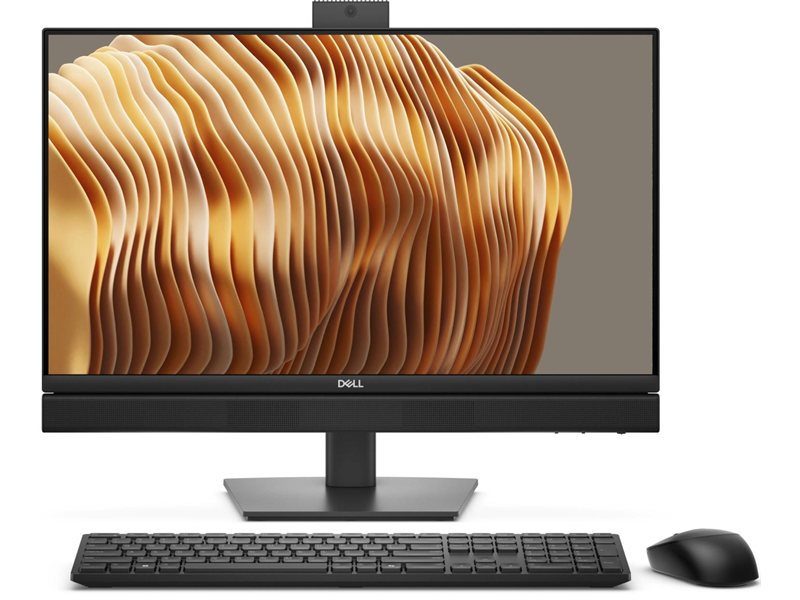 Моноблок Dell Pro 24 QC24251 23.8" Full HD Core Ultra 5 235T (2.2) 32Gb SSD1Tb Graphics CR Windows 11 Pro GbitEth WiFi BT 130W клавиатура мышь Cam темно-серый 1920x1080