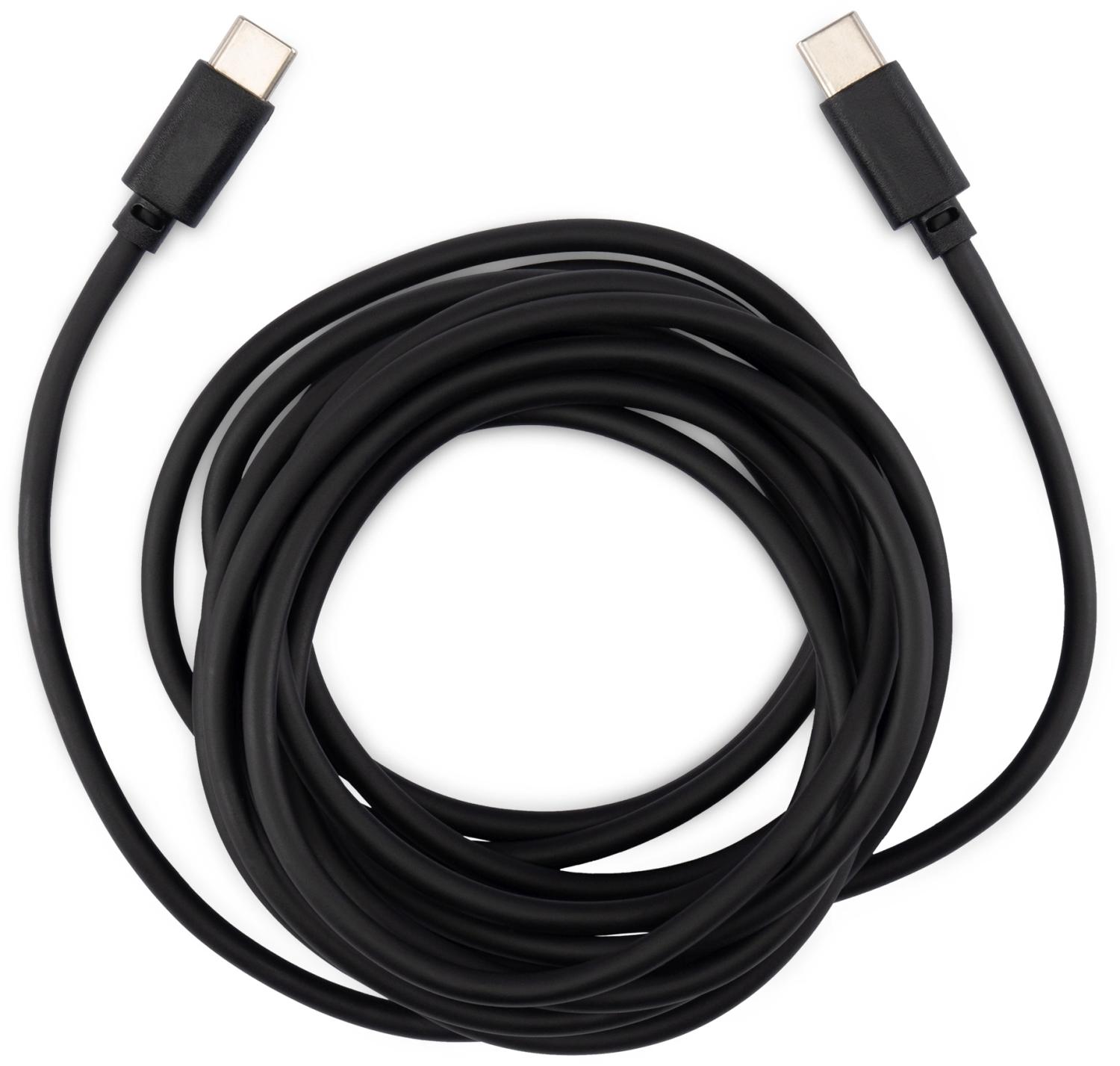 Кабель Buro BU-USB-CC-3M-100W USB Type-C (m)-USB Type-C (m) 3м черный