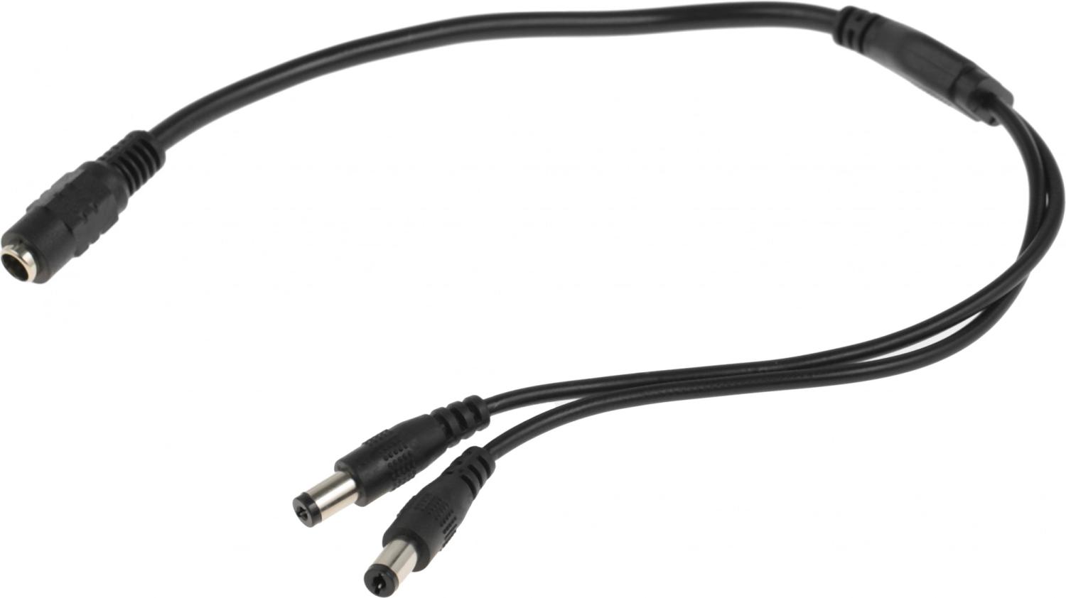 Разветвитель Falcon Eye W-SP1-2H DC (m)/2xDC (m) 0.4м черный